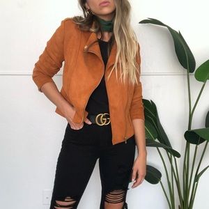 {Michele} vegan suede jacket